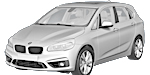 BMW F45 P05BE Fault Code